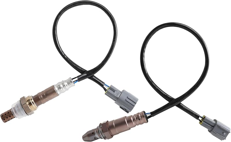 Kit com 2 sensores de oxigênio O2 HTMXJA para Lexus ES350, ES300H, Toyota Camry e RAV4 – 4 pinos