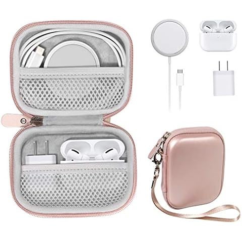 CaseSack All in one Case for iPhone MagSafe Charger, Battery Pack, AirPods Pro/AirPods Pro/AirPods Wireless Earbuds and Accessories. Cover