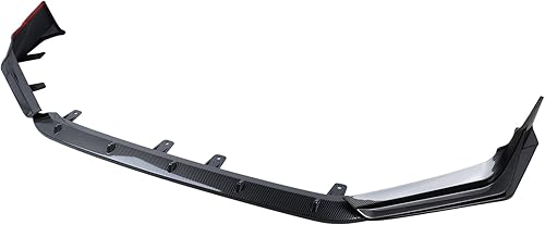 Miniatura 4 de 3 alerones para parachoques delantero, compatible con Honda Civic 2022-2023 sedán y Hatchback de 11 generación, kit de cuerpo inferior negro de