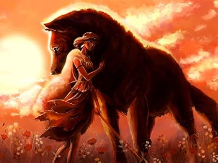 Amazon.com: sv6244 Princesa Mononoke hermosa Lobo Sorprendente  Mononoke-Hime Anime Manga Art 24 x 18 Impresión Póster : Hogar y Cocina