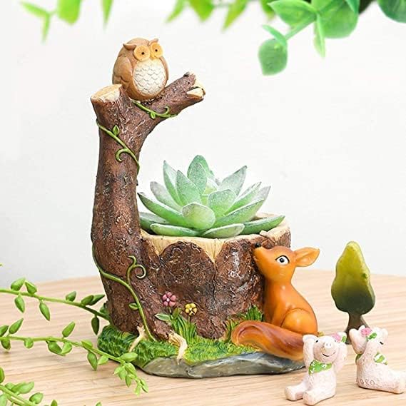 See full amazon price history chart for Resin Pot Owl & Squirrel Design Animal Planter Pen Stand Grey & White Color Unique & Trendy Design Succulent Pots|Planter Home|Office Decor Imported Polyresin|Only Pot Size-15cm, Color-Multicolor Resin Pot Owl & Squirrel Design Animal Planter Pen Stand Grey & White Color Unique & Trendy Design Succulent Pots|Planter Home|Office Decor Imported Polyresin|Only Pot Size-15cm, Color-Multicolor (B0D1DH2BM8) Amazon Price History, Amazon Price Tracker
