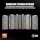 CORSAIR Dominator Titanium RGB DDR5 RAM 64GB (2x32GB) 6000MHz CL30 AMD Expo Intel XMP 3.0 Desktop-Arbeitsspeicher – Grau (CMP64GX5M2B6000Z30)
