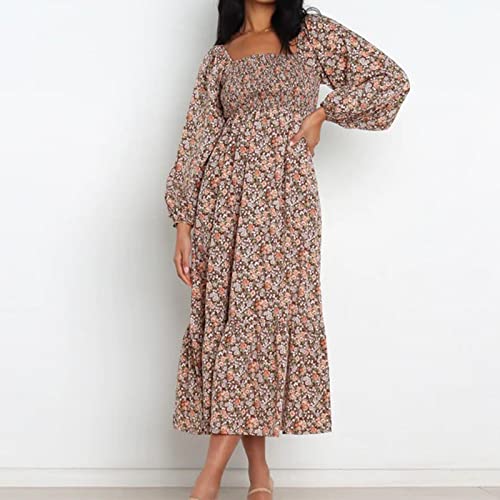 Vestido De Corte Medieval Vestido Estampado Vintage Vestido Casual De Retalhos Vestido Camponês Chem