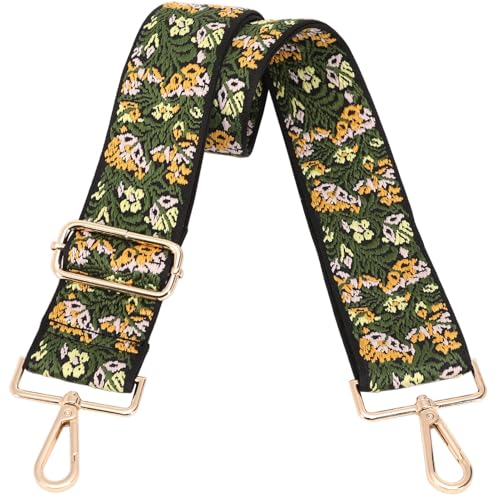 Image of Purse Strap Replacement Wide Adjustable Crossbody Shoulder Strap Guitar Straps for Handbags