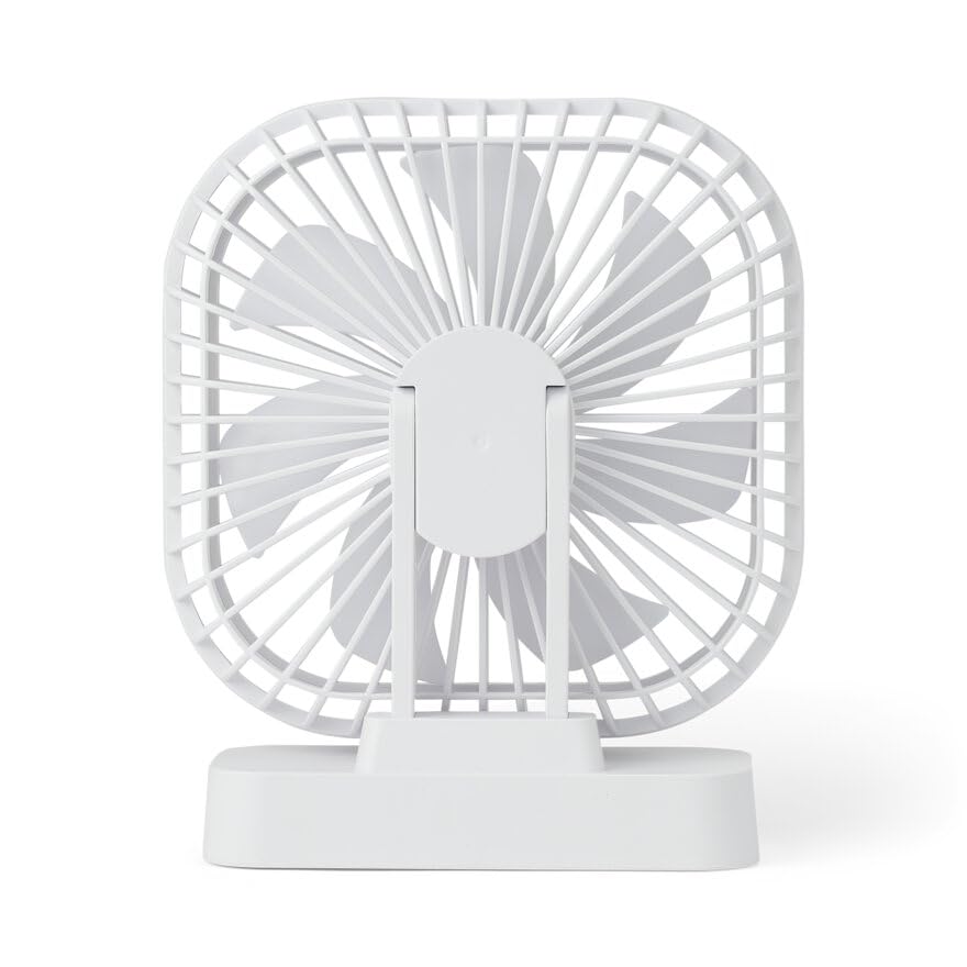Medline Fan, Portable, 3-SPEED,5 INCHES, Battery, White