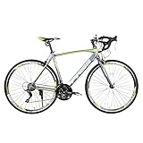 Road Bike All Aluminum Frame,Shimano 21 Speeds 700C Wheels Mens Womens Road Bike Adult Commuter City...