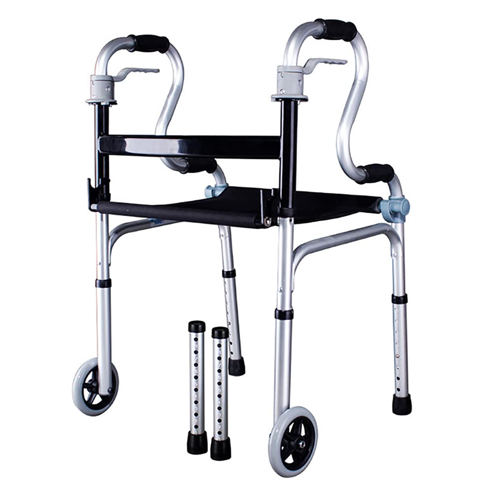 Buy Walking Frame, Aluminium Foldable Height Adjustable Walking