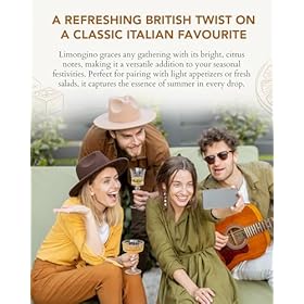 Buy English Spirit Lemon Gin Liqueur 50cl – Refreshing 22% ABV with Fresh Lemon Juice for Perfect Cocktails and Boozy Sherbet – ENGLISH SPIRIT