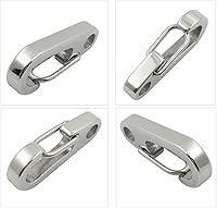 Vista 2 de Clips rápidos de acero inoxidable para perros y gatos