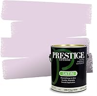 Vista 105 de PRESTIGE Pinturas de pintura interior e imprimación en uno, 1 galón, plano, combinación comparable de Sherwin Williams* Kimono Violet*
