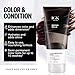 IGK Brown Bella Color Depositing Hair Mask | Chocolate Brown Semi Permanent Hair Color Conditioner + Gloss Toner | Hydrating Formula Adds Shine + Refreshes Color | Vegan + Cruelty Free | 6 oz