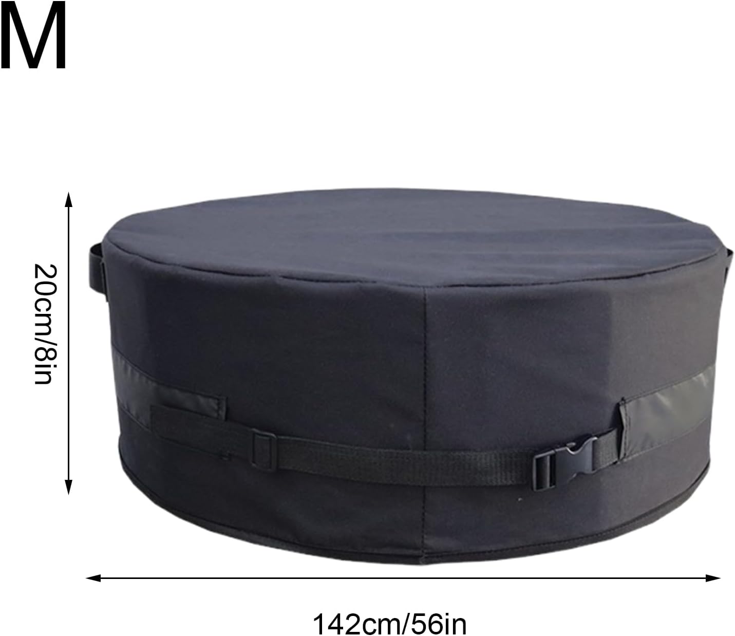 Fire Pit Covers for Outside | Guard Fireplace Round,Fireplace Cover Outside,for Backyard Patio Yard Garden Winter Summer Rainy Days Vacation Home Farmers Farm