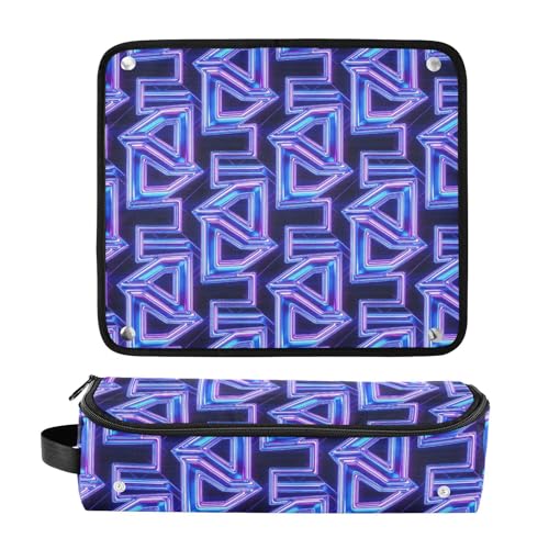 Bolsa de viaje para herramientas de cabello para mujeres y tapete resistente al calor para rizadores, planchas y alisadores, organizador portátil miniatura 3