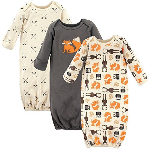 Hudson Baby baby-girls Cotton Gowns