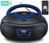 Details: USB-Anschluss Kopfhörerausgang AUX-Eingang ca. 26 x 23 x 13 cm (Breite x Tiefe x Höhe) Länge Netzkabel: ca. 120 cm Lieferumfang: CD Radio mit Netzkabel Bedienungsanleitung