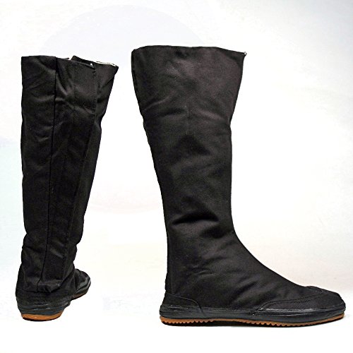 Ace Martial Arts Supply Ninja Tabi Boots, Black Jikatabi (Outdoor Tabi) (12) #TOP2