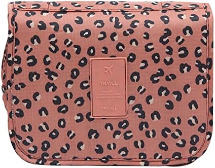 WOSO Travel Hanging Toiletry Wash Bag Makeup Cosmetic Organizer for Women Girls Kids Waterproof (Pink)