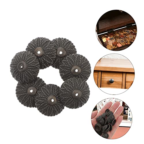 Housoutil 50Pcs Flower Spacer Nail Nail Embellishments Thumb Tacks Decorative Rivet+Furniture Upholstery Studs Fastener Washer Furniture Hardware Upholstery Nails Washer Furniture Pin Washer #TOP6