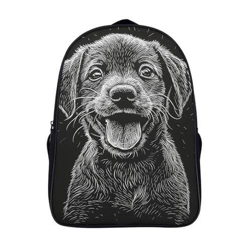 Mochila preescolar con diseño de perro 3D ideal para el patio de la guardería
