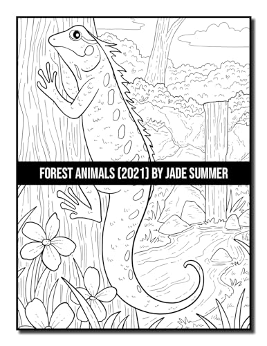 Forest Animals: An Adult Coloring Book with 50 Adorable Images of Woodland Creatures, Beautiful Flowers, Nature Scenes, and More! - Image 20