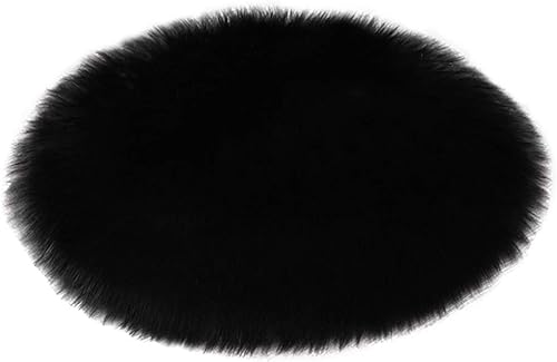 Alfombras de área, ultra suaves para interiores, esponjosas, para yoga, lavables, de piel sintética, antideslizantes, adecuadas para el dormitorio