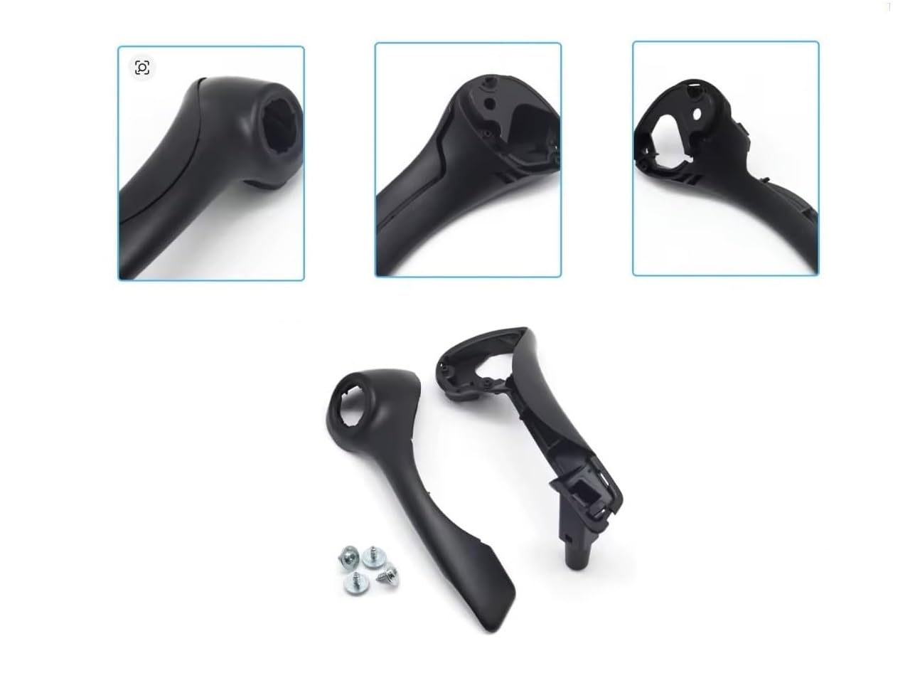 Maniglia per porta interna Set anteriore destro Pull Maniglia adatta per Renault CLIO 3 2005 2006 2007 2008 2009 8200316979 8200405372 8200815918 8200419836 820085688 88