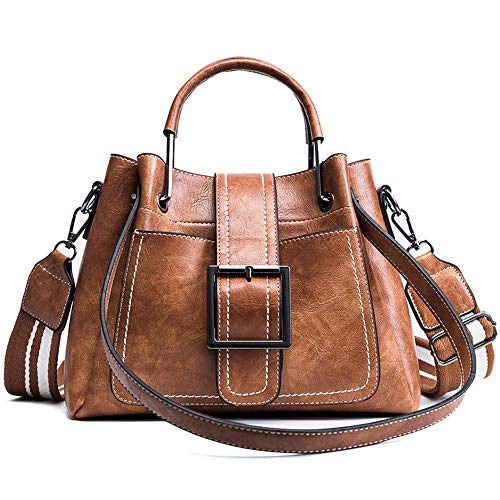 Bolso de mujer de gran capacidad en cuero sintético miniatura 1