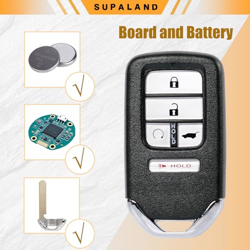 Mando a distancia KR5V2X para Honda Pilot 2014 2016 2018 llave inteligente 5