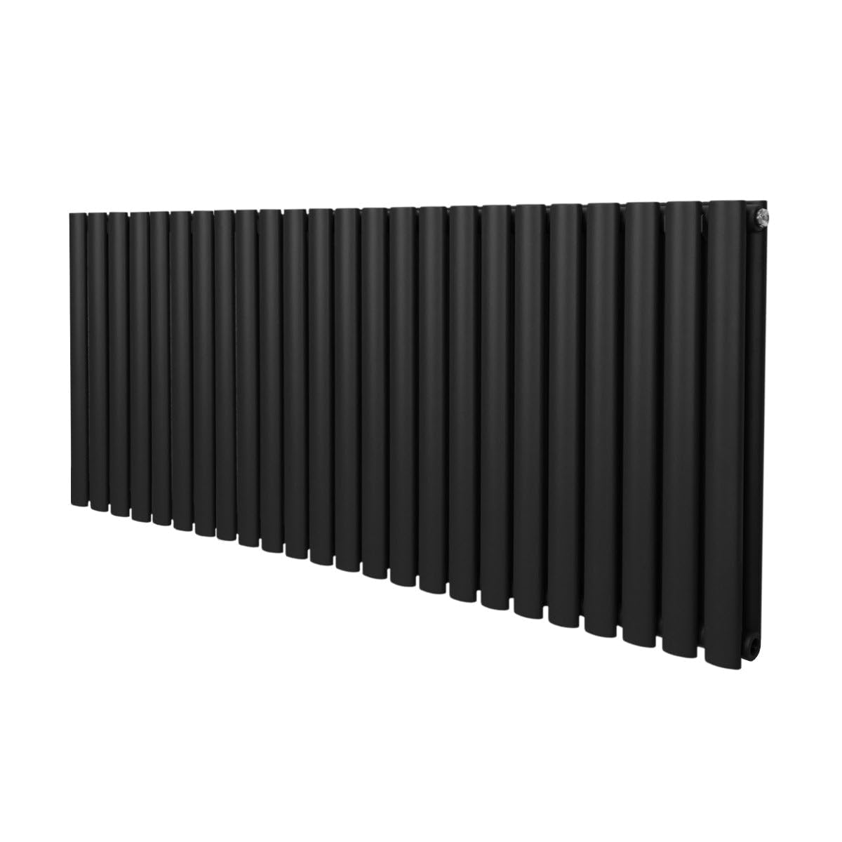 Oval Column Radiator 600mm x 1440mm Modern Designer Double Panel