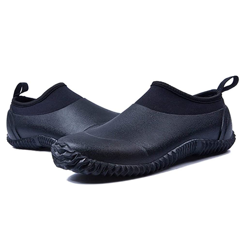 SYLPHID Scarpe da giardino unisex da donna, stivali da pioggia impermeabili per autolavaggio