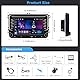 4G+64G Wireless Carplay Autoradio für VW Golf 5 6 Passat Polo Tiguan Touran Caddy Skoda SEAT 7 Zoll Autoradio Android Auto Mirror Link GPS Navi WiFi Bluetooth FM/RDS/EQ Lenkradsteuerung Rückfahrkamera