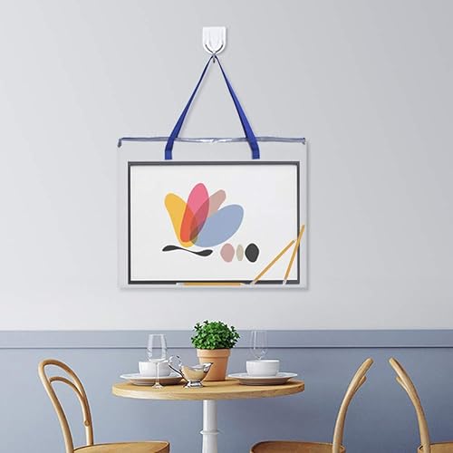 Miniatura 8 de Bolsa de almacenamiento de pósteres, bolsa de arte para organizar el aula de profesores (15 x 7 pulgadas)