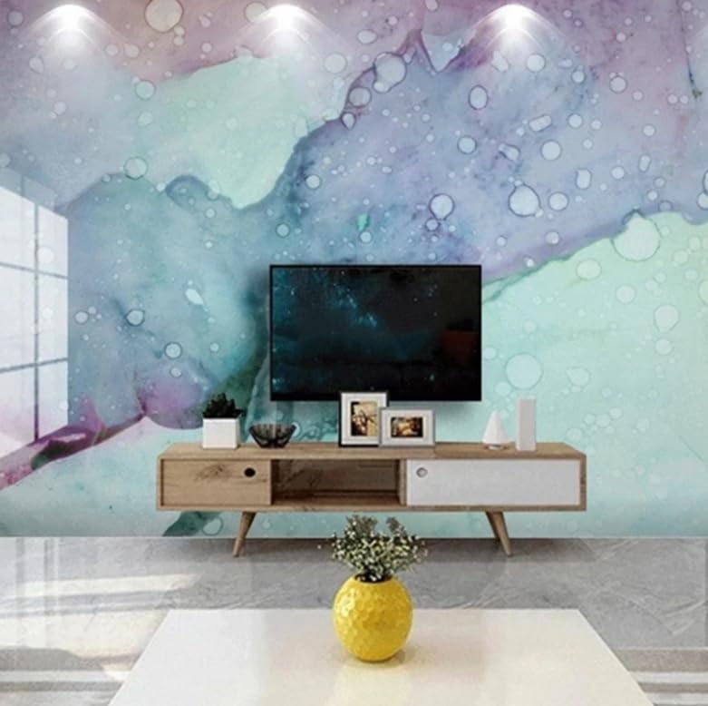 Papier peint marbre 3D grand format pour habiller un mur de salon ou de chambre