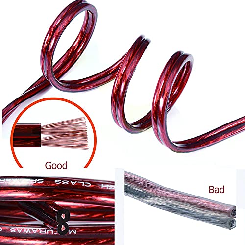 Rca Speaker Cable Bare Wire Speaker Wire To Rca Plug, Replace Rca Plug Connector Adapter To Bare Wire Open Audio Video Rca Cable Repair Speaker Cord (Rca Male) #TOP3