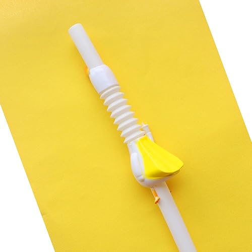 Miniatura 6 de Pajitas de ganso reutilizables, pajitas de ganso blanco, divertidas, ecológicas, sin sabor a goma, regalos de pajitas locas de ganso, para uso