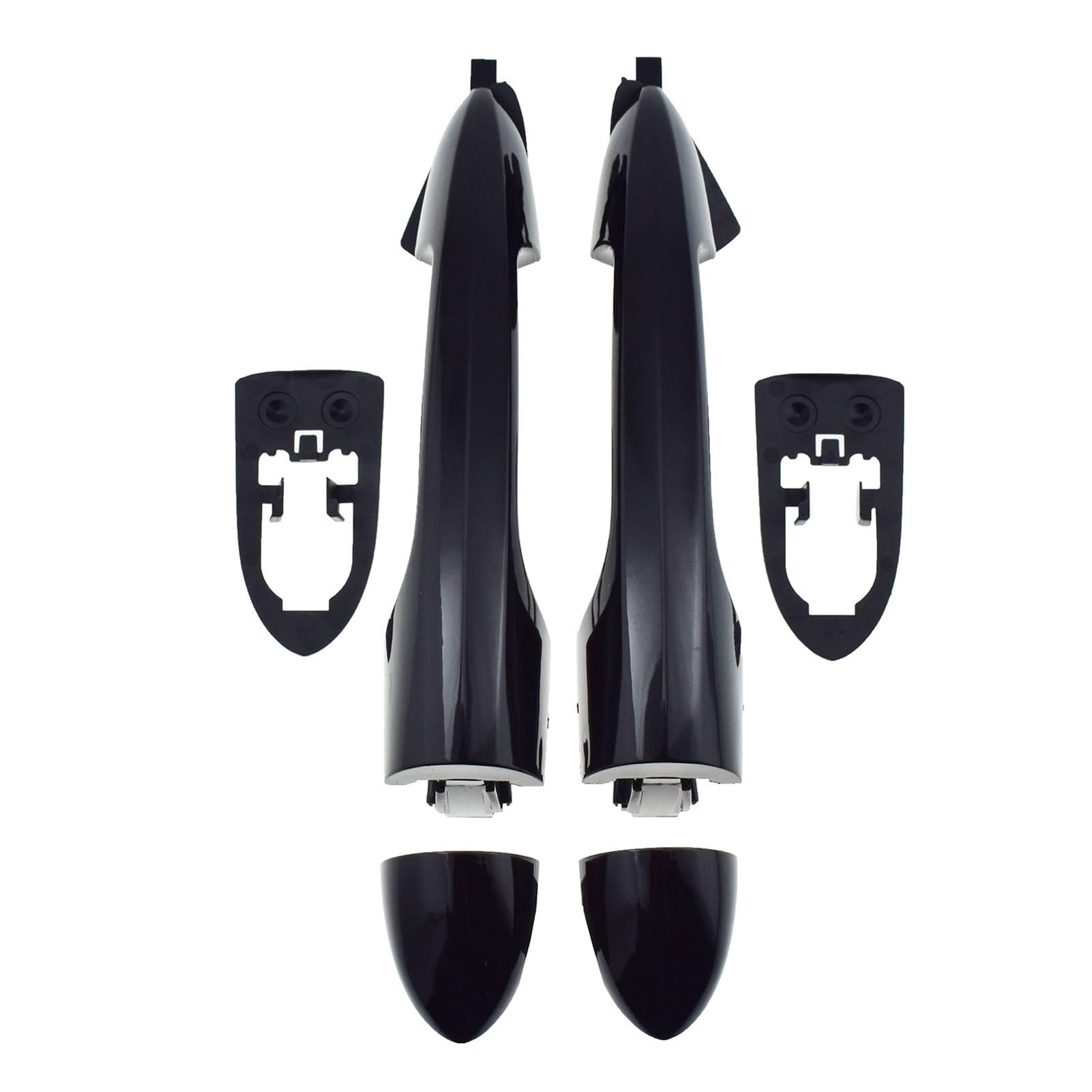 MYDMYGS Fit for Alfa Romeo 147 Giulietta Alfa Mito Lancia Y Exterior Door Handles(2PC Rear Left Right)