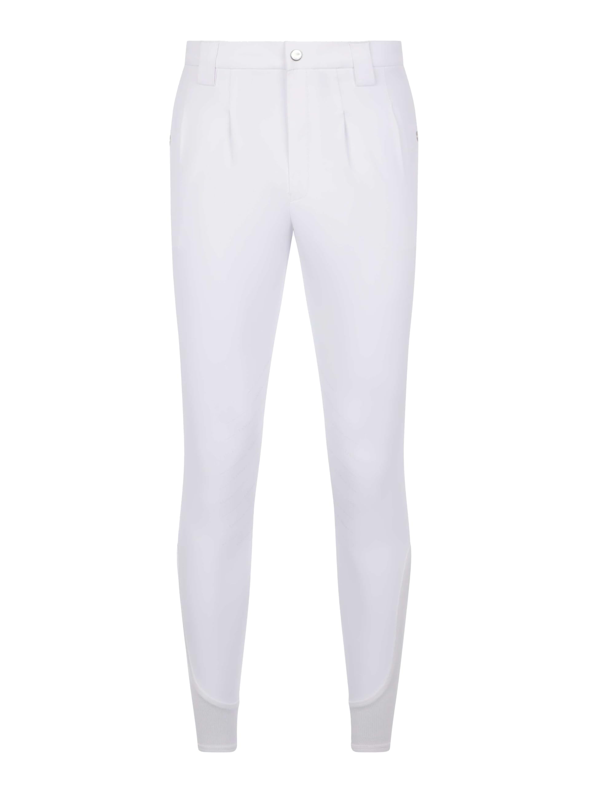 LeMieux Mens Classique Breeches - Four-Way Stretch - Front and Back Pockets - White - 30IN