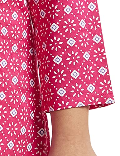 Image of Amazon Brand - Jam & Honey Girl's Cotton Regular Short Kurti
