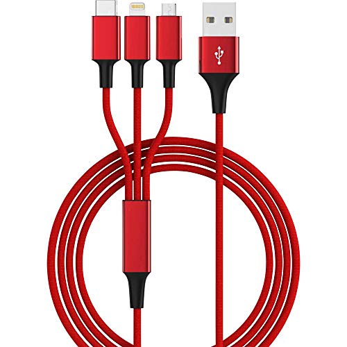 Preisvergleich Produktbild smrter Hydra PRO 3in1 Ladekabel rot