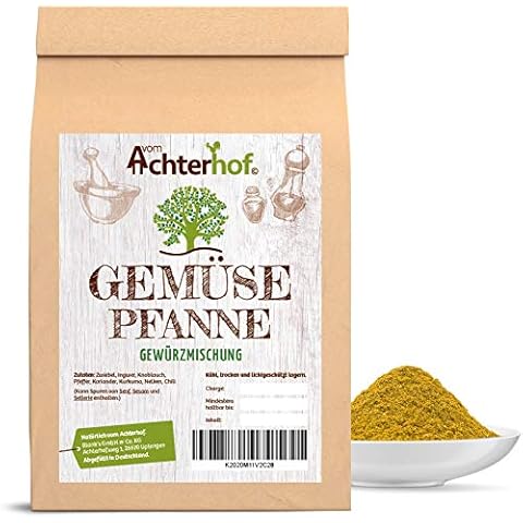100g Gemüsepfanne Gewürzmischung Gemüse Grillpfanne Vegan vegetarisch kochen Gewürze vom-Achterhof Cover