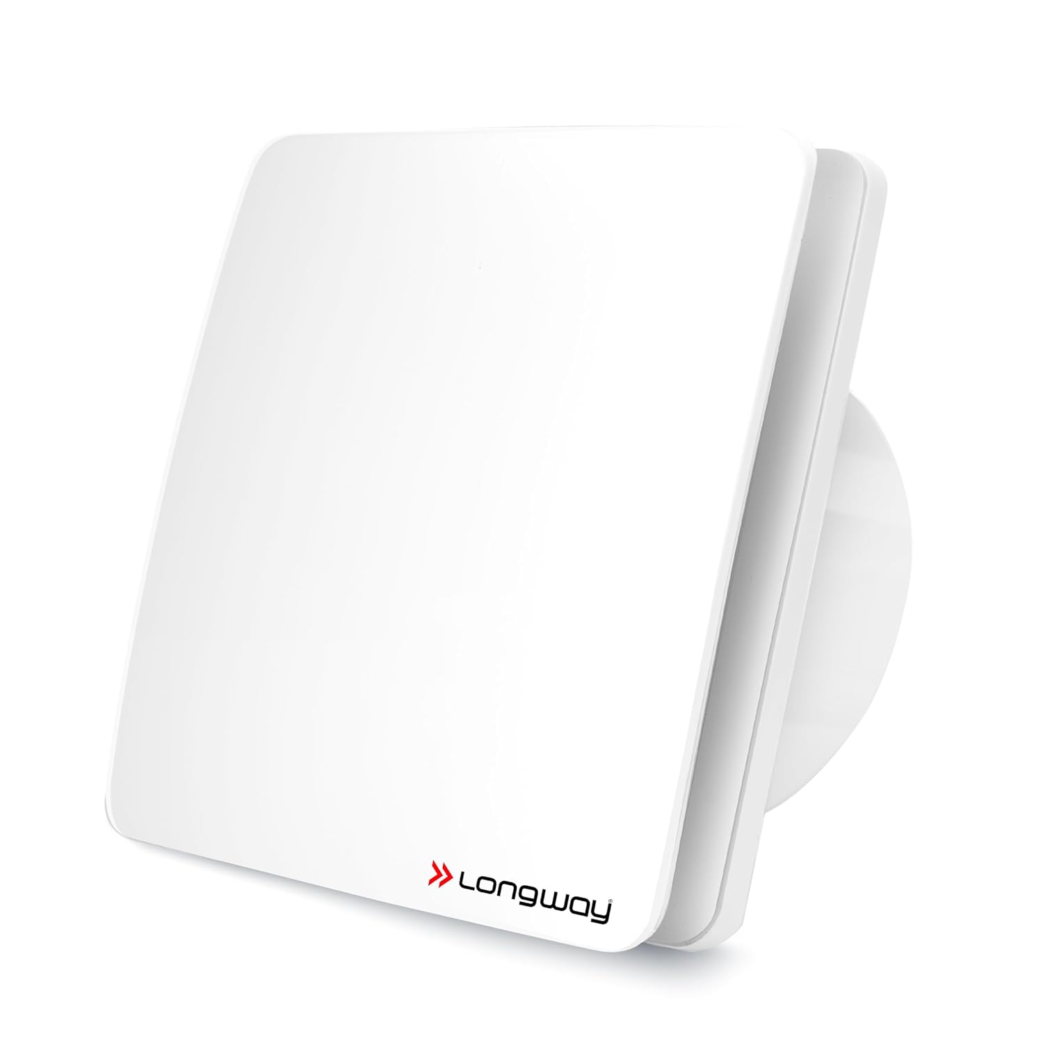LONGWAY FreshX 6 Inch 150 mm Energy Efficient Exhaust Fan | High Speed Powerful Motor | Noiseless Operation | Rust Proof | Suitable for Bathroom, Kitchen, Office (White)