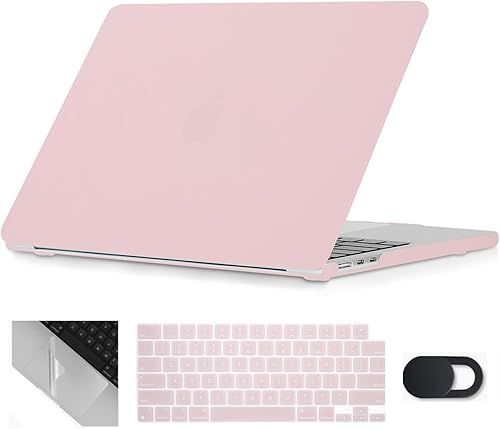 Se7enline Funda compatible con MacBook Air de 15 pulgadas M4 M3 M2 2025 2024 2023 para portátil A2941A3114A3241, carcasa rígida con cubierta
