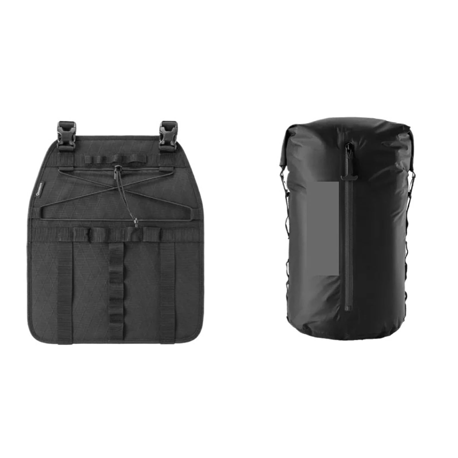 Bolsas for Bicicletas, Juego de Soporte for Manillar, Bolsa Estante compresión Impermeable y Ligera, Compatible con montaña Carretera(Combo 2)