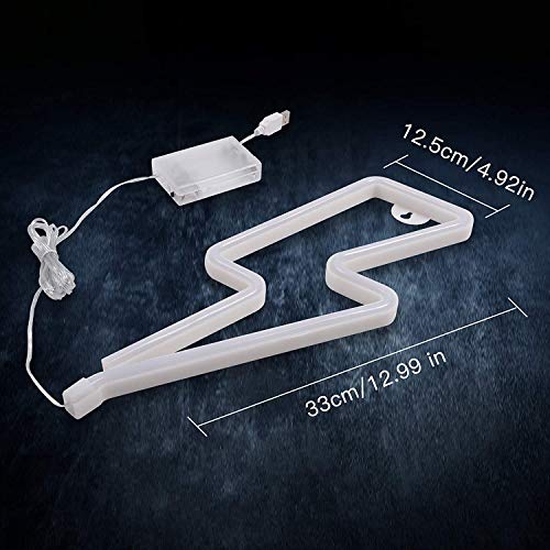 Umitive Insegne al Neon Fulmine, Luci al Neon