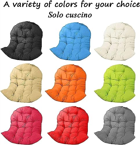 Coussin balançoire chaise rotin imperméable extérieur et intérieur