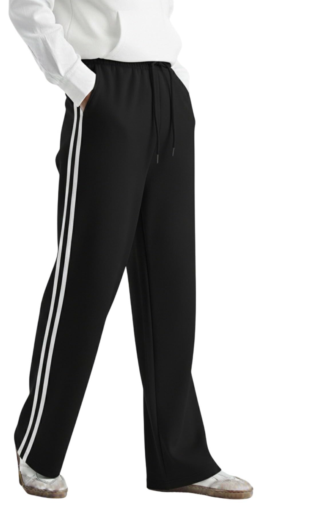 dockstreet Track Pant for Men || Baggy Fit || Track Pants || Full Elastic Jogger Track Pant || 100% Cotton-picture-35