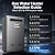 Ranein × Vancepic Tankless Water Heater Natural Gas, Max 8.5 GPM 190000 BTU Outdoor On Demand Instant Hot Water Heater with LED Temperature Control Panel