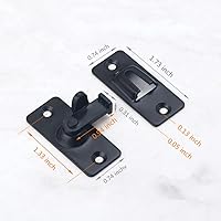 Vista 2 de szhdxsy - Cerradura de puerta de ángulo recto de 90 grados 304 de acero inoxidable con hebilla de bloqueo de leva para puerta y ventana, barra