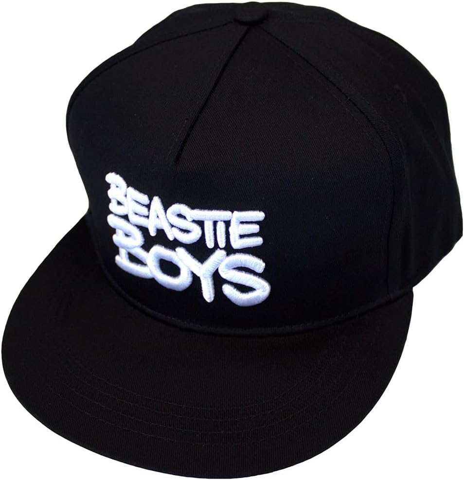 Men's Beastie Boys Check Your Head Logo Baseball Cap Black