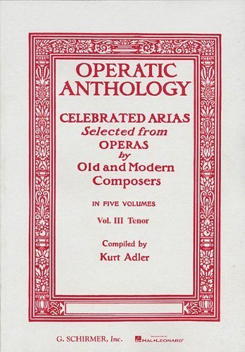 Operatic Anthology - Volume 1: Soprano and Piano (1986-11-01)      Mass Market Paperback